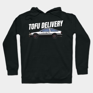 Tofu delivery Ae86 { initial D } Hoodie